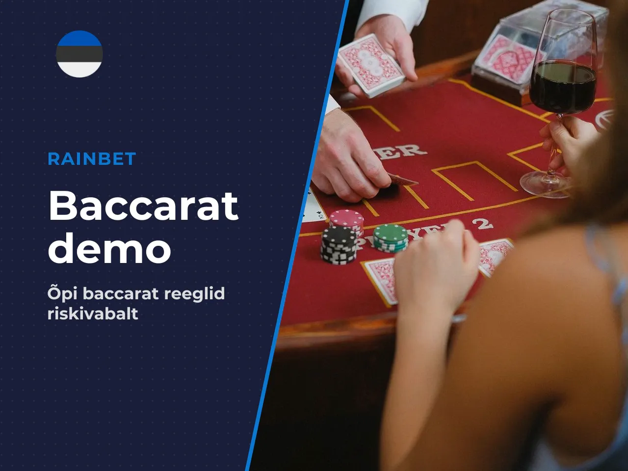 Mida saab baccarat demos õppida. Kasutades