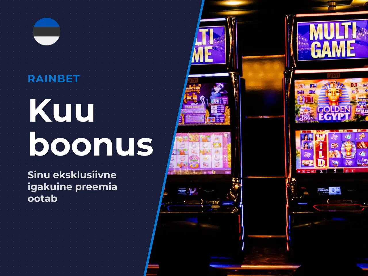 Rainbet monthly bonus calculator igakuiste preemiate