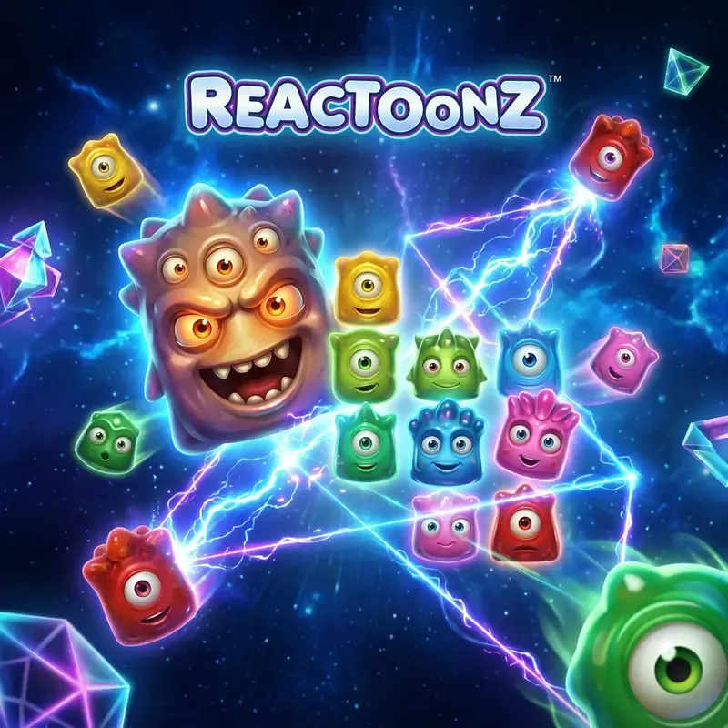 Reactoonz mängi slotit online ja demo-versioonis