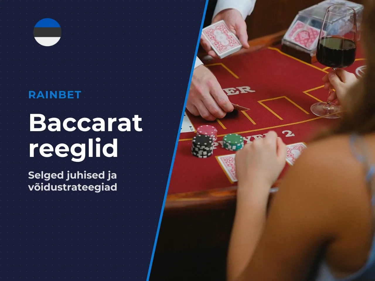 Online baccarat on kaardimäng, kus võrreldakse