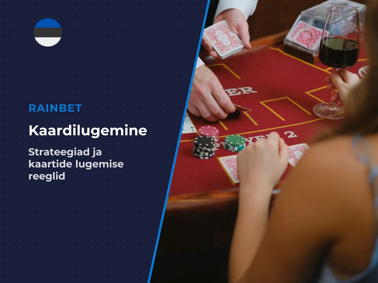Kaartide lugemine Card Counting Rainbet keskkonnas