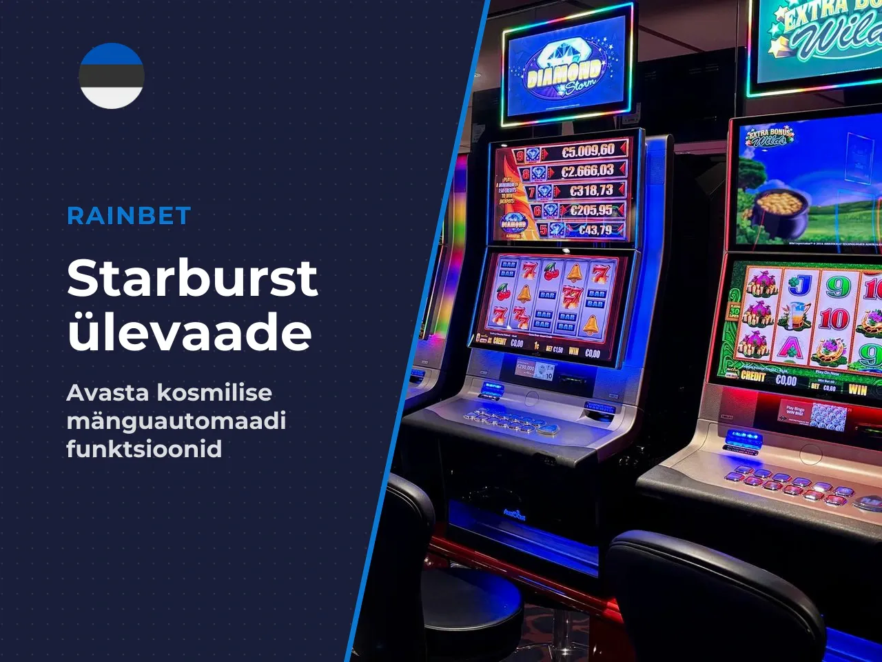 NetEnti Starburst teema, kujundus ja mänguväljak