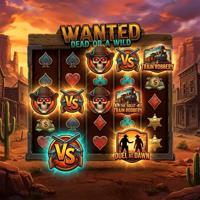 Wanted Dead or a Wild slot