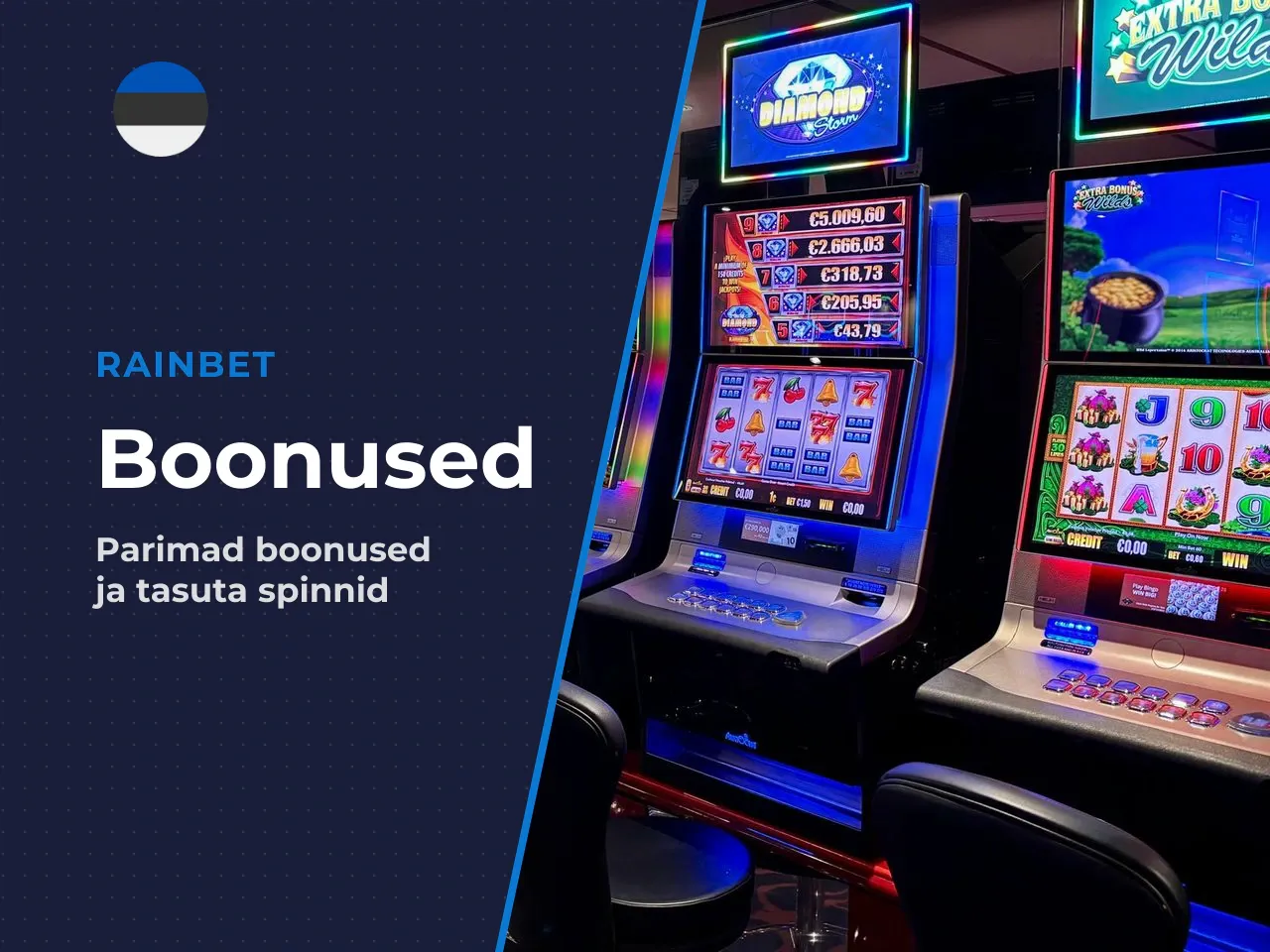 Free spins ja muud boonusformaadid. Tasuta