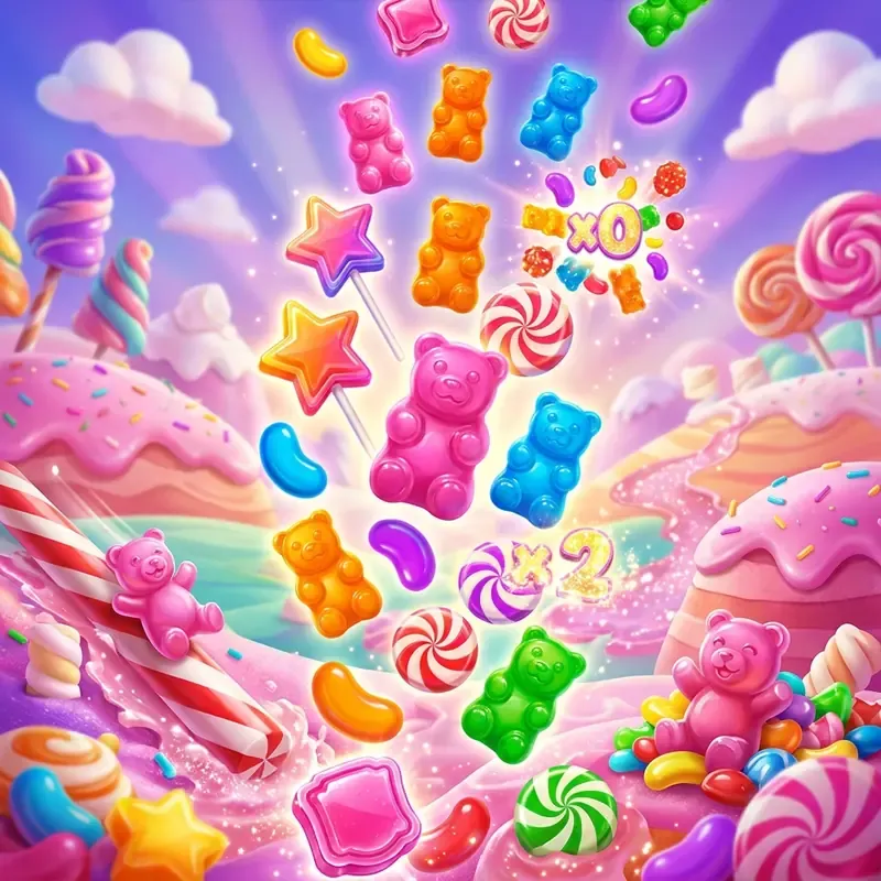 Sugar Rush slot ülevaade, demo, RTP