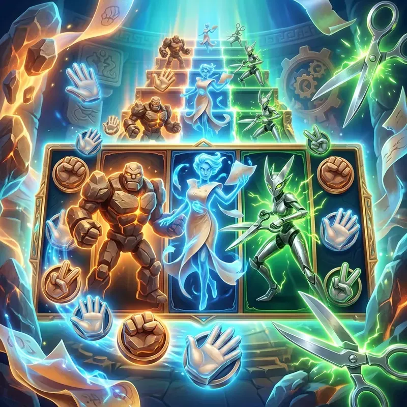 Rock Paper Scissors Game demoversioon, ülevaade