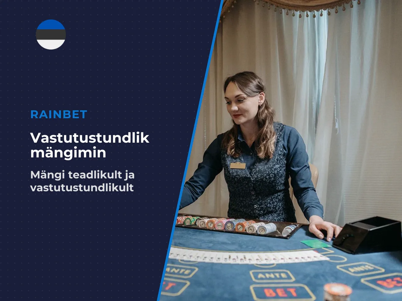 Vastutustundlik mängimine ja abi saamine. Blackjack