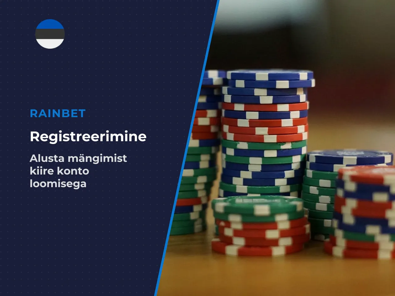 Registreerimine ja koodi sisestamine sign-up vormil