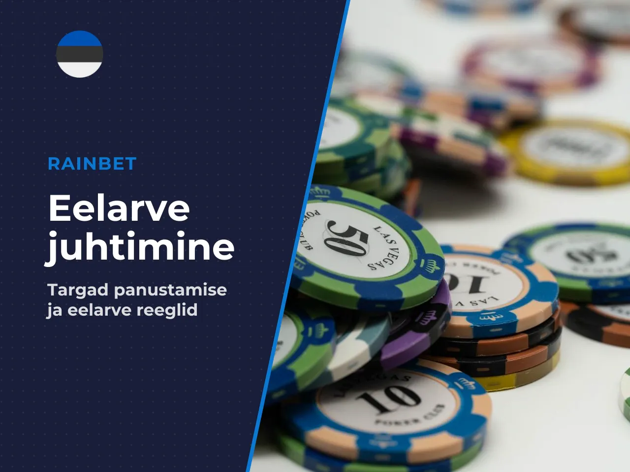 Bet ja bankrolli limiidid mänguseansi jaoks