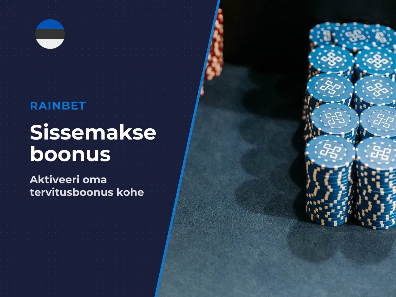 Sissemakse tegemine ja bonus funds laekumine